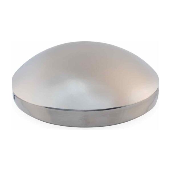 THUB-858SS 8″ I.D Dome Rear Hubcap – Stainless Steel Gray