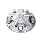 THUB-MC1 Complete Chrome ABS Plastic Mag Wheel Axle & Nut Cover Kit REAR AXLE COVER Light Gray