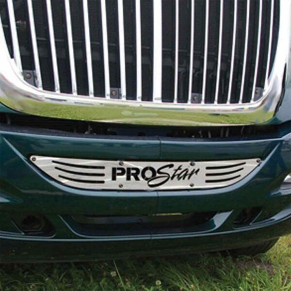 TI-1708 International PROSTAR Bumper Insert (Pre-2012) – Prostar Cutout Exterior Trim Dark Slate Gray