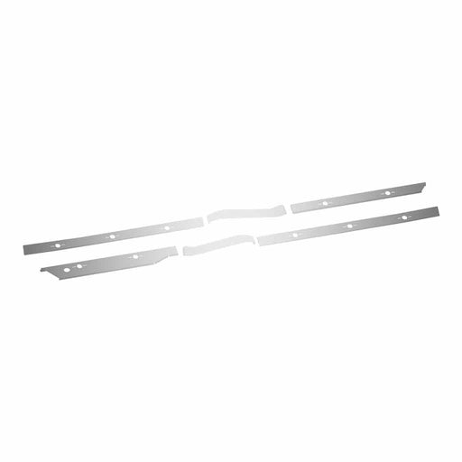 TK-1058 Kenworth T680 Cab, 52" Sleeper & Extension Panel Kit with 10 Slotted Light Holes - 1 Blockheater Hole Light Gray
