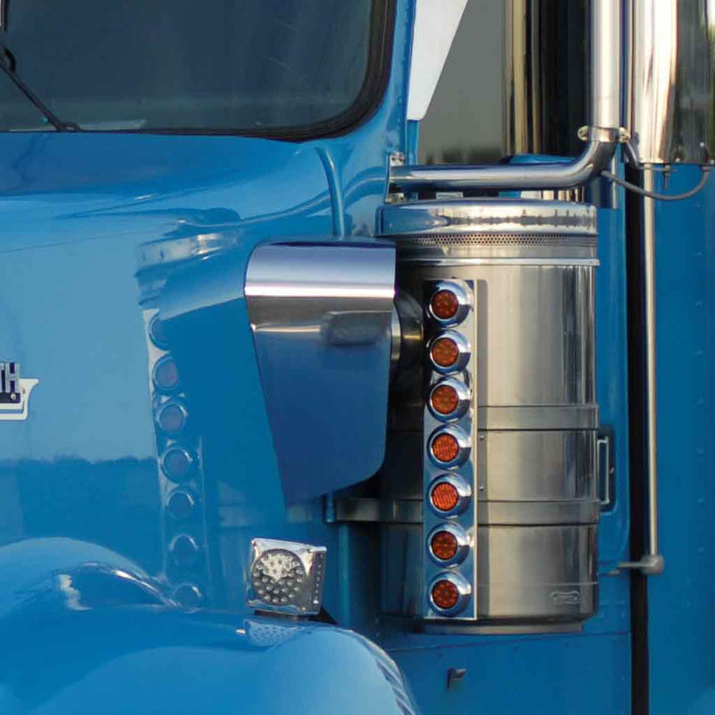 TK-1107 Kenworth - W900 - Blank Air Filter Shroud (1982+) Dark Slate Blue
