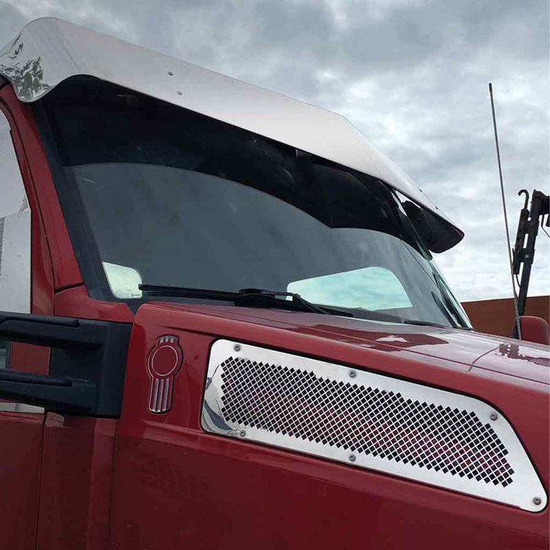 TK-1141 Kenworth - T880 - Air Intake Grille (2013+) Dark Slate Gray