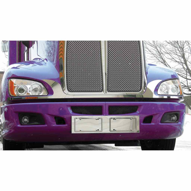 TK-1211 Kenworth - T660 - Fender/Headlight Trim Dark Slate Gray