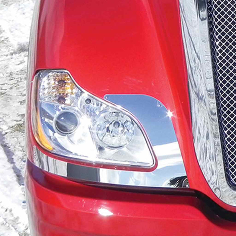 TK-1226 Kenworth - T680 - Headlight Trim (2013+) Maroon
