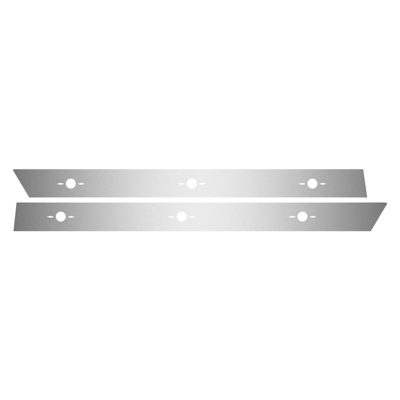TK-1370 Kenworth T800 Cab Panel with 6 Slotted Light Holes (1995-2010) Light Gray