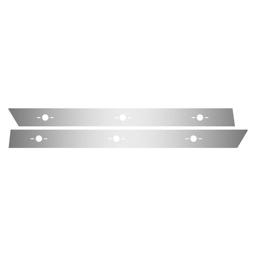 TK-1370 Kenworth T800 Cab Panel with 6 Slotted Light Holes (1995-2010) Light Gray