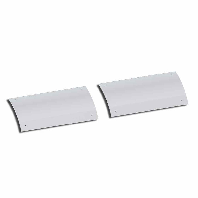 TK-1671 Kenworth T680 Front Lower Step Kick Plate - Short Hood Light Gray