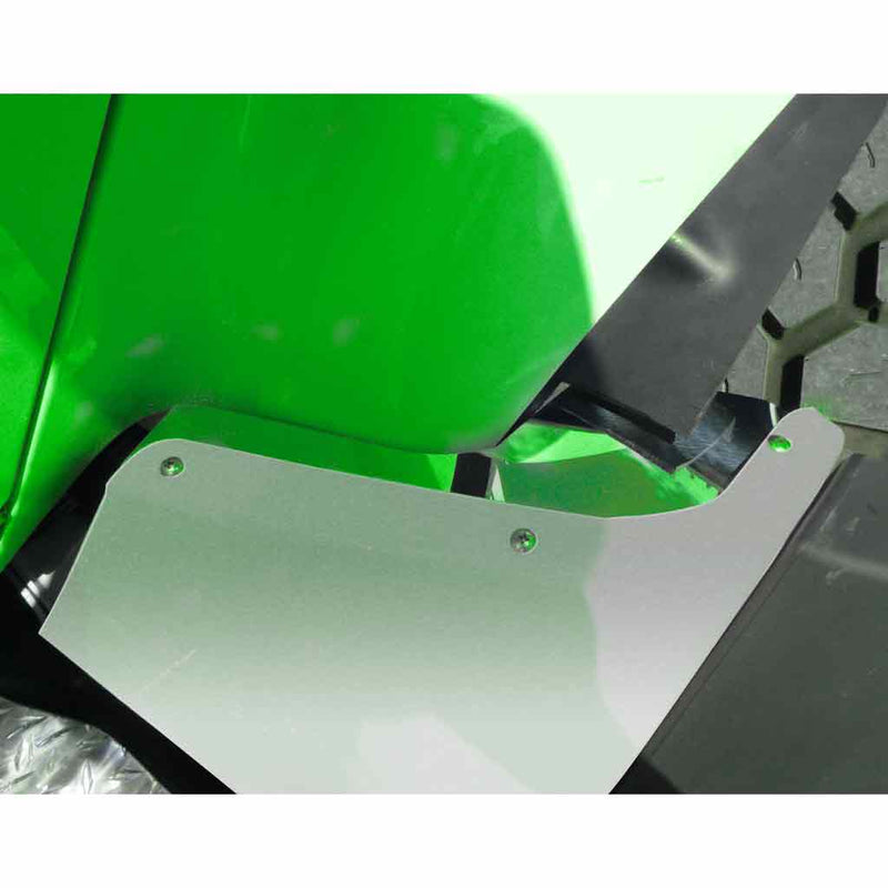 TK-1907 Kenworth T880 Fender Splash Guards for Long Hoods Sea Green