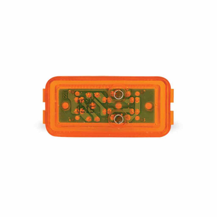 Chocolate TLED-1X2A 1 X 2" Amber Marker LED (6 Diodes)" MARKER