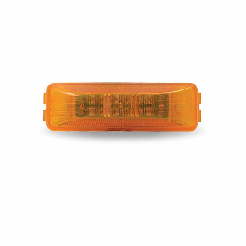 TLED-1X4A 1 X 4" Amber Marker LED (12 Diodes)" Clearence Light Chocolate
