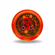 TLED-2A 2" Round Amber LED (9 Diodes) MARKER Black