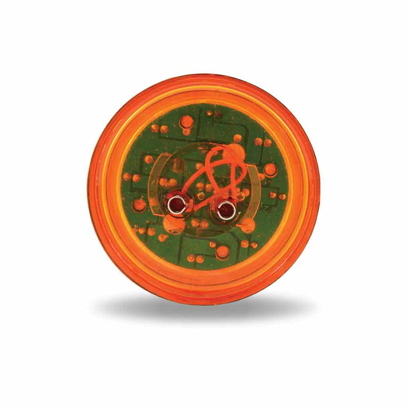 TLED-2BA 2" Beehive Amber LED (9 Diodes)" BEEHIVE Chocolate