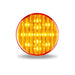 Light Gray TLED-2HA 2 1/2" Round Amber LED (13 Diodes) MARKER