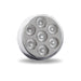 Dark Gray TLED-2HXCR 2 1/2" Round Clear Red LED (7 Diodes) MARKER