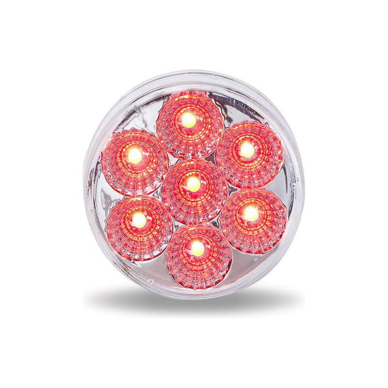 TLED-2HXCR 2 1/2" Round Clear Red LED (7 Diodes) MARKER Thistle