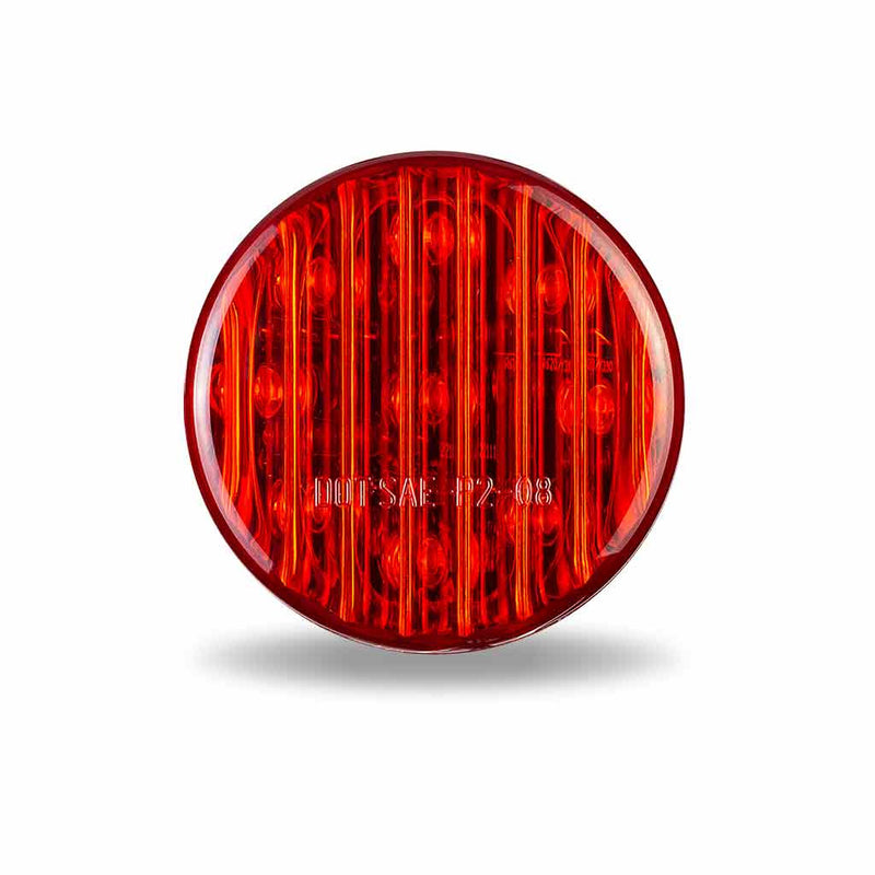 TLED-2R 2" Round Red LED (9 Diodes)" MARKER Dark Red