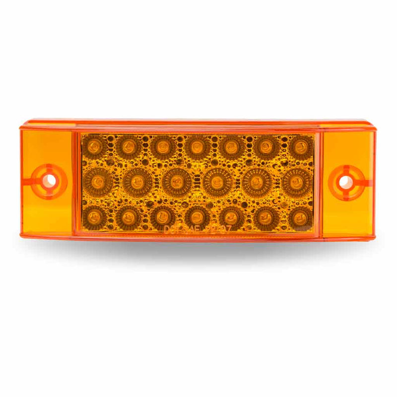 TLED-2X6A 2" X 6" Amber Trailer LED (20 Diodes) 2"X6" TRAILER Chocolate