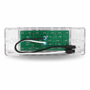 TLED-2X6CA 2"x6" Clear Amber Trailer LED (20 Diodes) 2"X6" TRAILER Dark Slate Gray