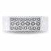 Light Gray TLED-2X6CA 2"x6" Clear Amber Trailer LED (20 Diodes) 2"X6" TRAILER