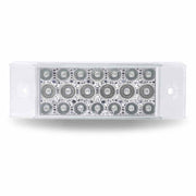 TLED-2X6CR 2" X 6" Clear Red Trailer LED (20 Diodes) 2"X6" TRAILER Light Gray
