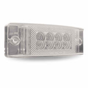 TLED-2X6DCA 2"x6" Multi-Directional Clear Amber Trailer LED (24 Diodes)" 2"X6" TRAILER Gray