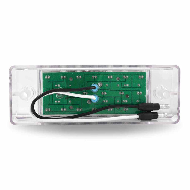 TLED-2X6DCR 2"x6" Multi-Directional Clear Red Trailer LED (24 Diodes)" 2"X6" TRAILER Dark Slate Gray