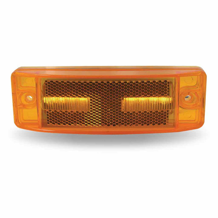 Chocolate TLED-2X6RA 2"x6" Reflectorized Amber Trailer LED (8 Diodes)" 2"X6" TRAILER