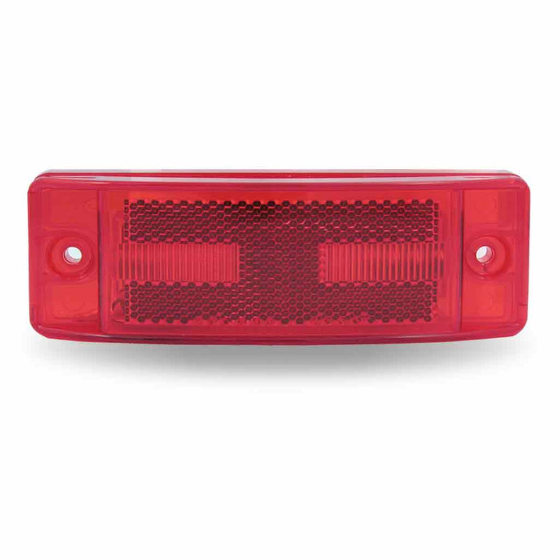 TLED-2X6RR 2"x6" Reflectorized Red Trailer LED (8 Diodes)" 2"X6" TRAILER Maroon