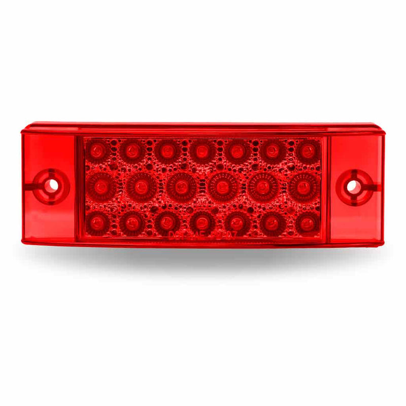 TLED-2X6R 2"x6" Red Trailer LED (20 Diodes) 2"X6" TRAILER Firebrick