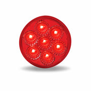 TLED-2XR 2" Round Red LED (7 Diodes) MARKER Firebrick