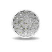 #TLED-4100W 4" White Back-Up LED (19 Diodes) 4" ROUND Gray