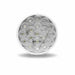 Gray 4" White Back-Up LED (19 Diodes) 4" ROUND