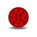 Firebrick TLED-412R 4" ROUND LED STOP, TURN & TAIL LIGHT (RED LENS) 12 DIODES STOP/TURN/TAIL