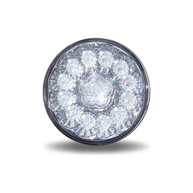 TLED-417CA 4" Super Diode Clear Amber Stop STOP/TURN/TAIL Gray