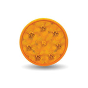 4" Economy Amber Stop, Turn & Tail LED (8 Diodes) 4" ROUND Goldenrod