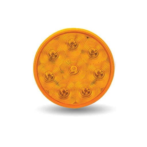 Goldenrod 4" Economy Amber Stop, Turn & Tail LED (8 Diodes) 4" ROUND