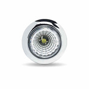 TLED-B1CR Mini Button Clear Red LED with Reflector & Silicone Locking Ring (1 Diode) 3/4" Light Light Gray
