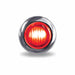 Gray Mini Button Red LED - 2 Wire MINI BUTTON
