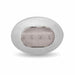 Gray Mini Oval Button Clear Amber LED - 3 Wire MINI BUTTON