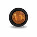 Black Mini Button Amber LED - 2 Wire MINI BUTTON