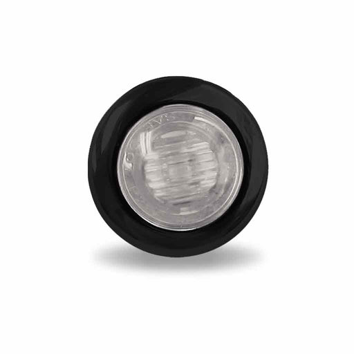 Dark Gray Mini Button Clear Amber LED - 2 Wire MINI BUTTON