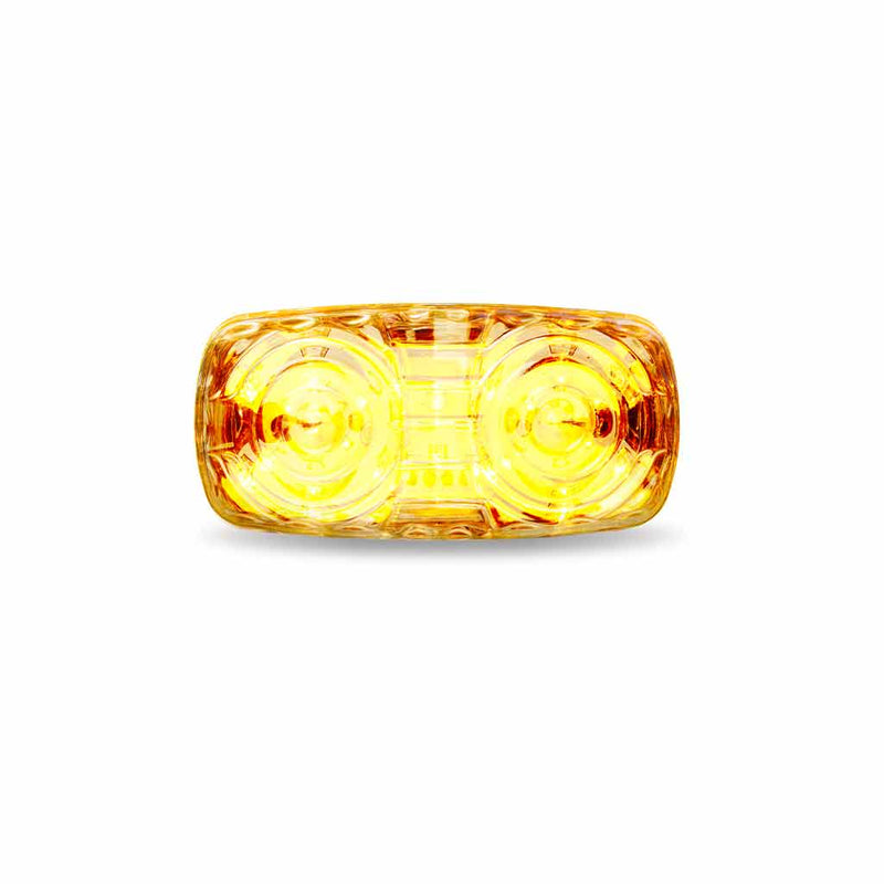 Clearance Marker “Star-burst” Double Bullseye LED Light – 18 Diodes