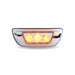 Light Gray Kenworth T680/T700 PET 579 CAB MARKER LIGHT-CLEAR AMBER CAB LIGHT