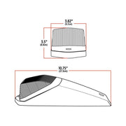 TLED-CAB2XAB Kenworth Cab Dual Revolution LED with Housing (Amber/Blue) (42 Diodes) CAB LIGHT Light Gray