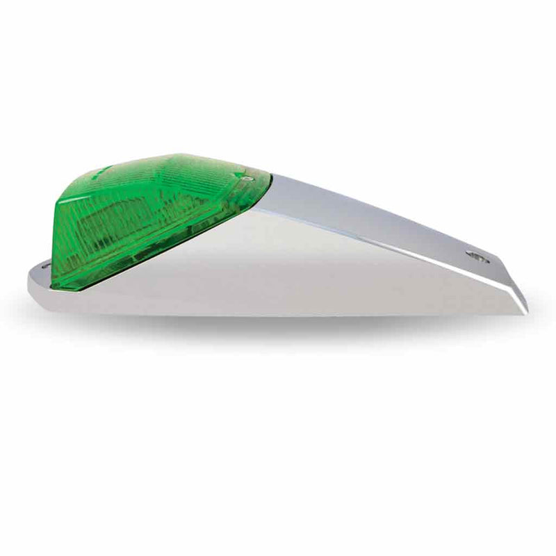 TLED-CAB2XAG Kenworth Cab Dual Revolution LED with Housing (Amber/Green) (42 Diodes) CAB LIGHT Light Gray