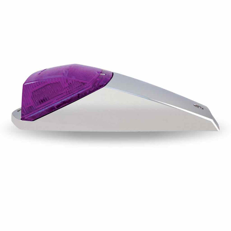 TLED-CAB2XAP Kenworth Cab Dual Revolution LED with Housing (Amber/Purple) (42 Diodes) CAB LIGHT Light Gray