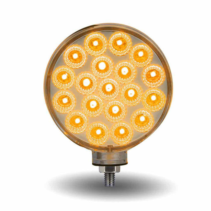 Dark Khaki Double Faced Combo Clear LED with Reflector (38 Diodes) DOUBLE FACE