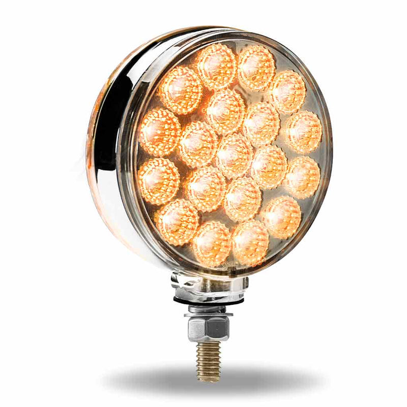 TLED-DFXB Double Face Combination Dual Revolution Amber/Red/Blue LED (38 Diodes)