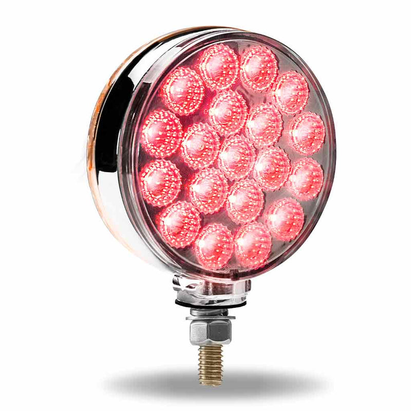 TLED-DFXB Double Face Combination Dual Revolution Amber/Red/Blue LED (38 Diodes)