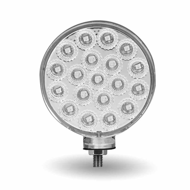 TLED-DFXB Double Face Combination Dual Revolution Amber/Red/Blue LED (38 Diodes)